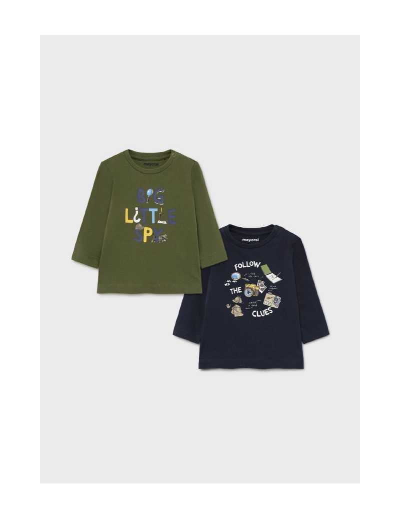 Set 2 camisetas "little spy"