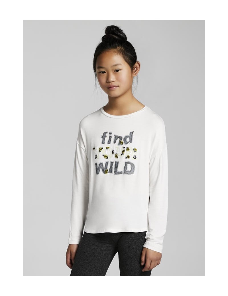 Camiseta m/l "find your wild"