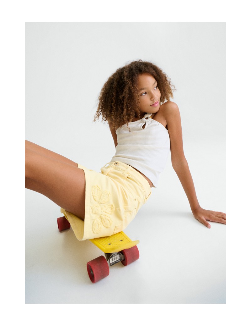 Pantalón corto sarga fantasía