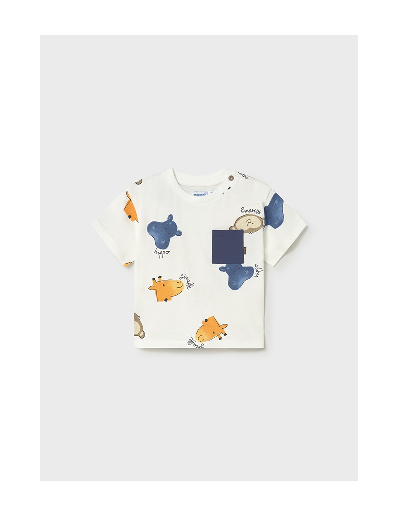 Camiseta m/c estampada