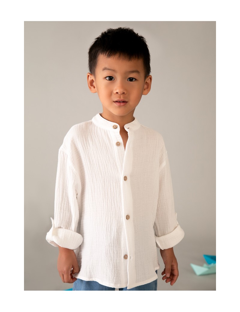 Camisa m/l bambula