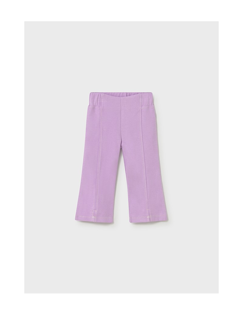 Leggings flared punto sarga