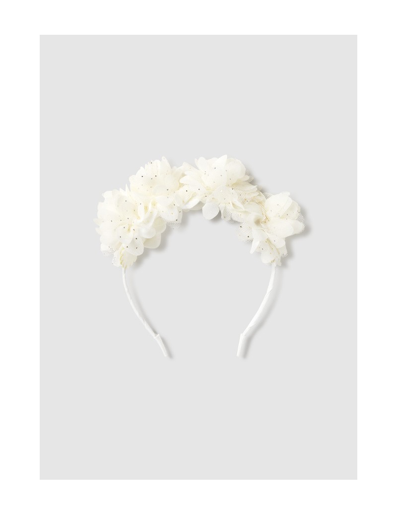 Diadema flores tul
