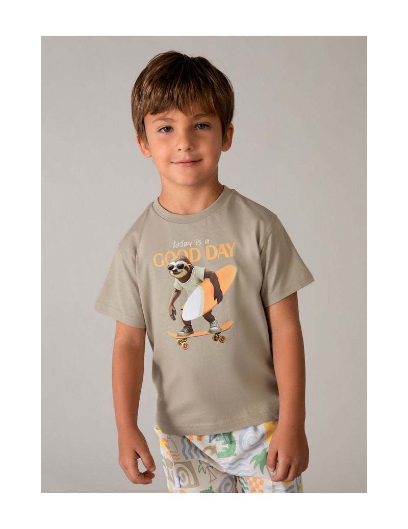 Camiseta m/c "good day"